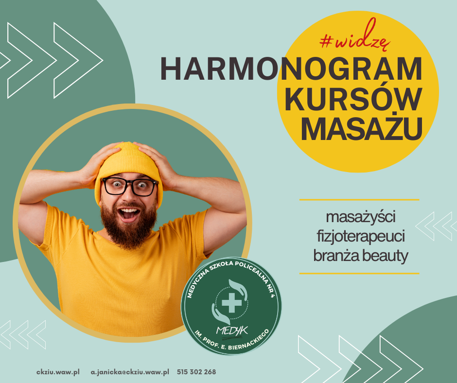 Nowy harmonogram kursów masażu w&nbsp;Medyku!