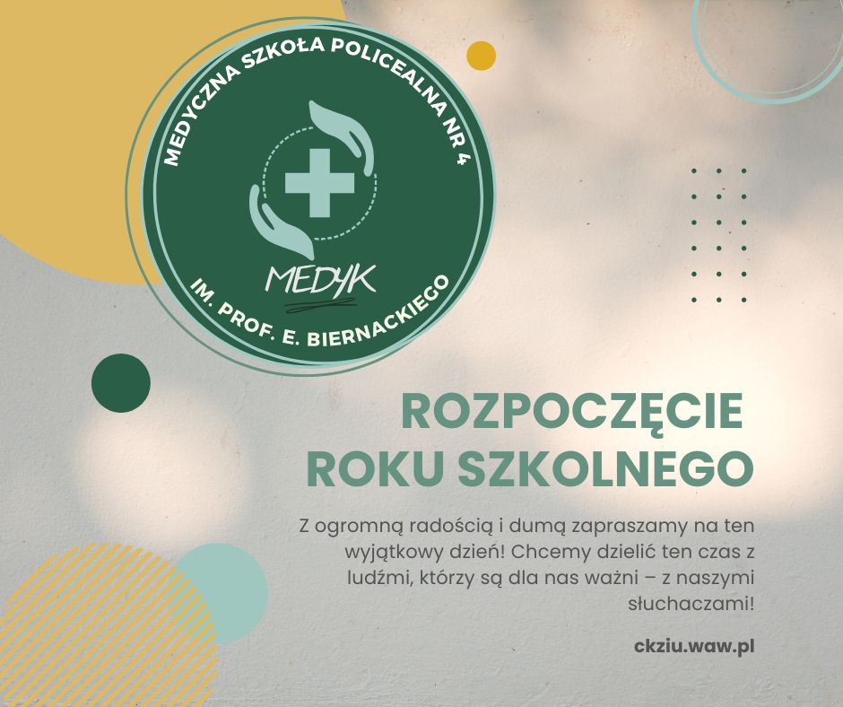Rozpoczęcie roku szkolnego 2026/2027 w&nbsp;Medyku!