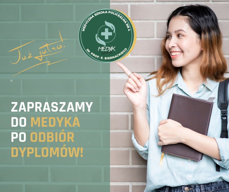 ZAPRASZAMY PO&nbsp;ODBIÓR DYPLOMÓW